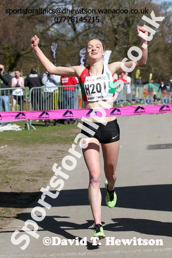 Womens 6 stage relay, Enlgish National 12 and 6 Stage Road Relays. Photo: David T. Hewitson/Sports for All Pics